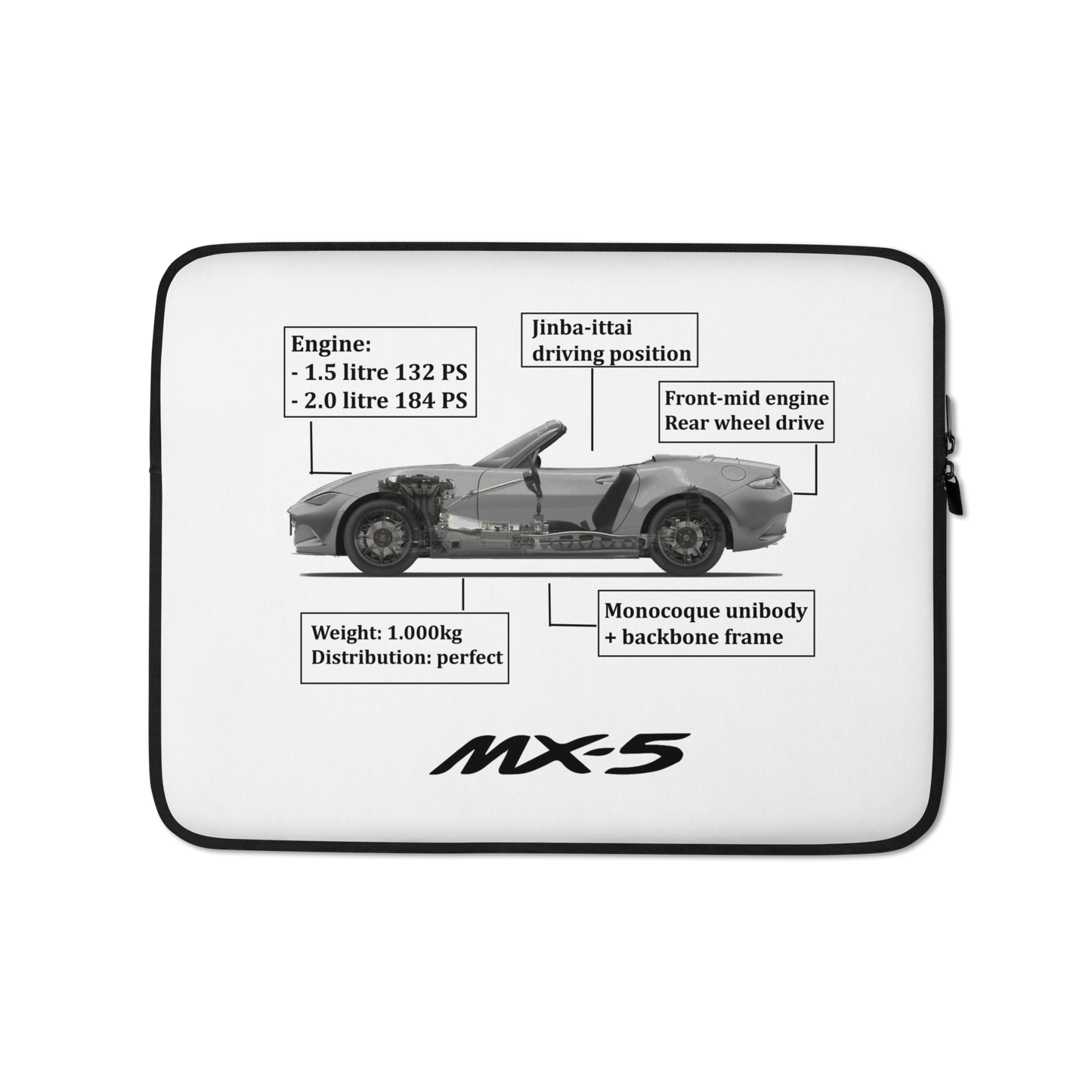 Funda para portátil "MX-5"